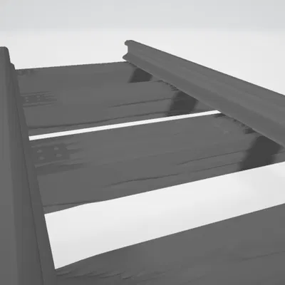 Đường Ray Tàu Tỉ Lệ 1:35 Cho Diorama