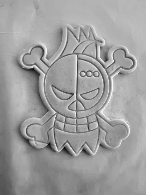 Khuôn Cắt Bánh Quy & Dấu Jolly Roger One Piece - Image 5