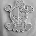 Khuôn Cắt Bánh Quy & Dấu Jolly Roger One Piece - Thumbnail 5