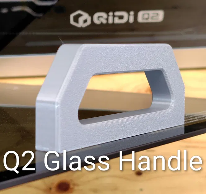 Tay Cầm & Nắp Vặn Kính Trên Cho QIDI Q2 - Image 1