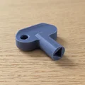 Chìa Khóa Tủ Điện Công Nghiệp Hình Tam Giác 2 - Thumbnail 2