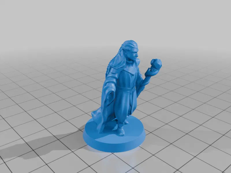 Pháp Sư Elf FDM In Không Cần Support - Image 4