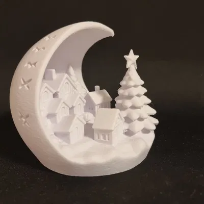 Làng Giáng Sinh có cây thông