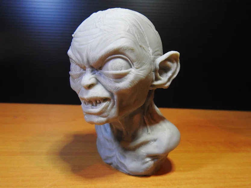 Tượng Bán Thân Golum Chúa Tể Những Chiếc Nhẫn - Image 2