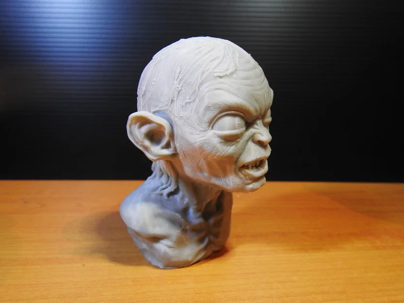 Tượng Bán Thân Golum Chúa Tể Những Chiếc Nhẫn - Image 5