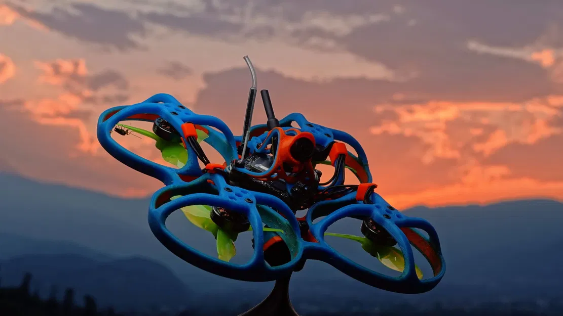 PiXeL - Khung Tiny Whoop Đua FPV Đa Vật Liệu Dùng Prusa XL - Image 2