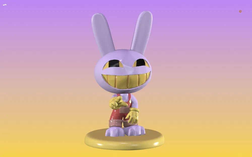 Jax từ The Amazing Digital Circus phiên bản 3D - Image 1