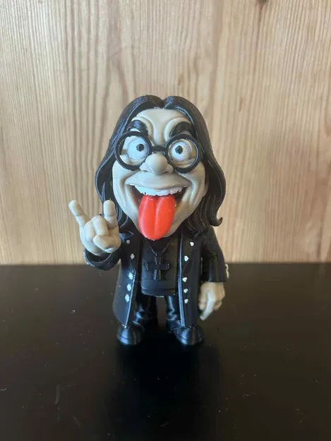 Tượng Ozzy Osbourne Phiên Bản Hoạt Hình 3D - Image 1