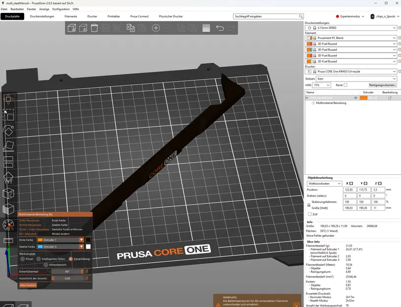 Core One Stealthbrush – Cho Vị Thiền Sư Nội Tâm Thích In Sạch - Image 3