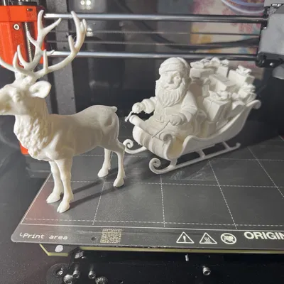 Ông Già Noel Cưỡi Xe Tuần Lộc