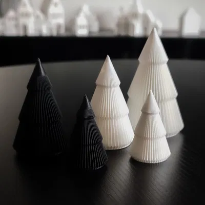 Những Cây Thông Mini Tối Giản