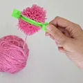 Dụng Cụ Làm Pompom Siêu Dễ - Easy-Peasy Pompom Maker - Thumbnail 11