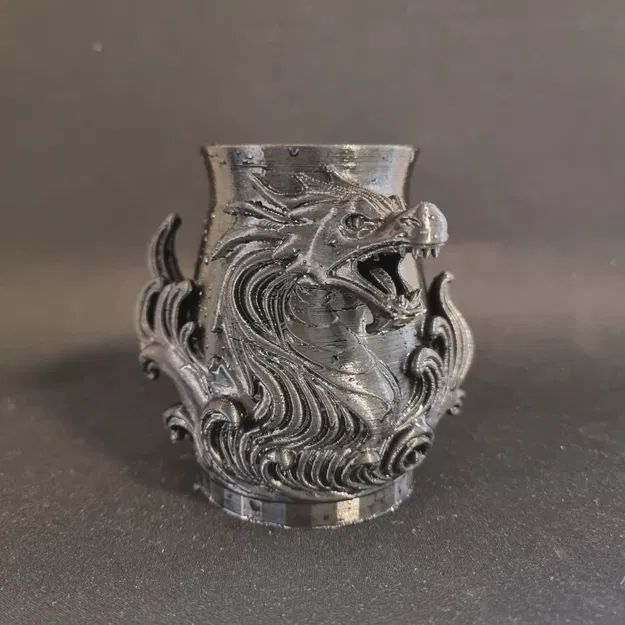 Bình Rồng Đen Tinh Xảo - Image 2