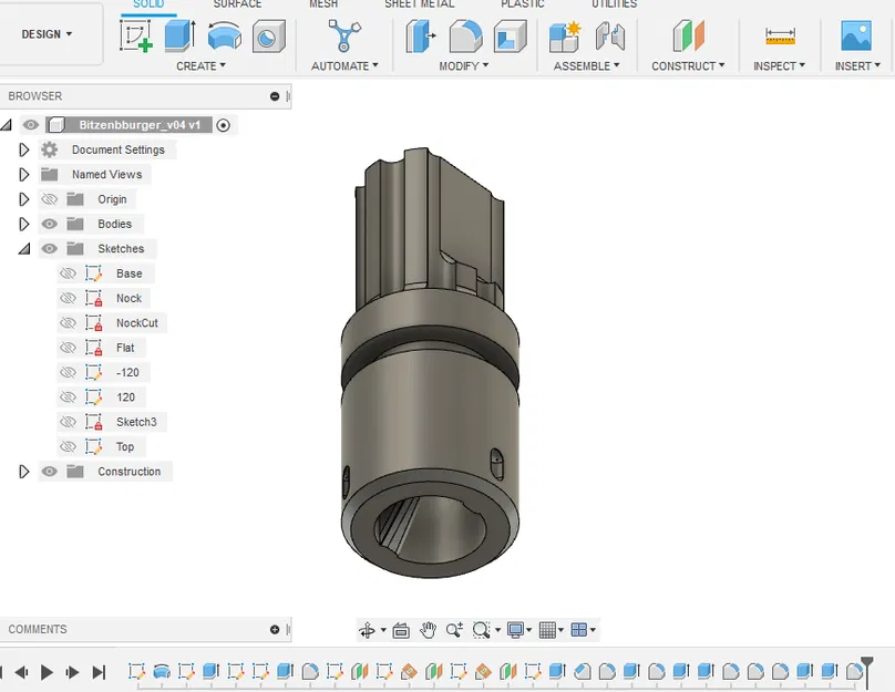 Bộ Gá Lông Tên Bitzenburger Nock-adaptor - Image 2