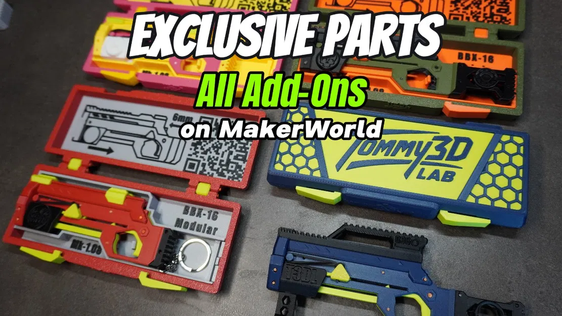 Súng Bắn Đạn BBX16 PA Bolter - Phiên Bản Cơ Bản - Image 2