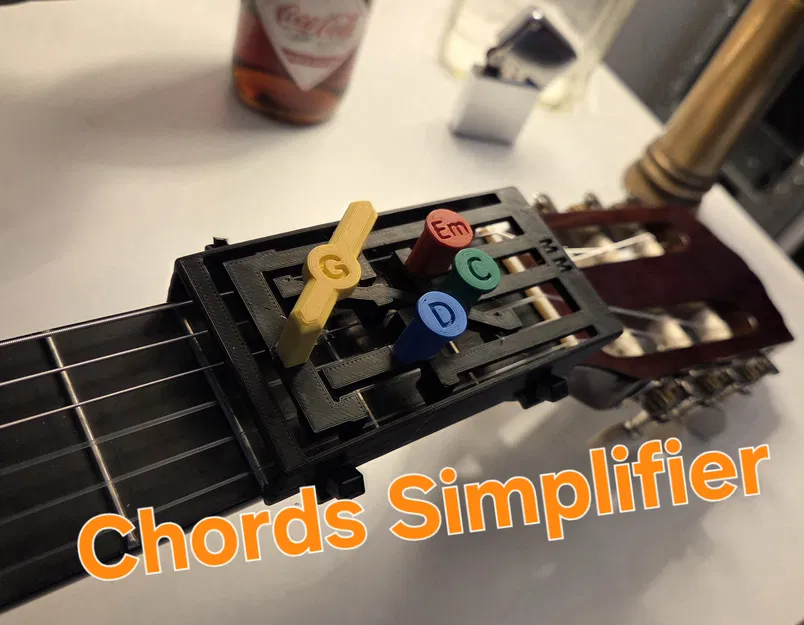 Dụng Cụ Hỗ Trợ Hợp Âm Guitar Em C G D Đơn Giản - Image 1