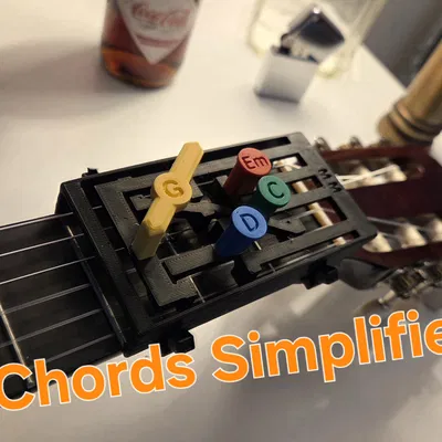 Dụng Cụ Hỗ Trợ Hợp Âm Guitar Em C G D Đơn Giản