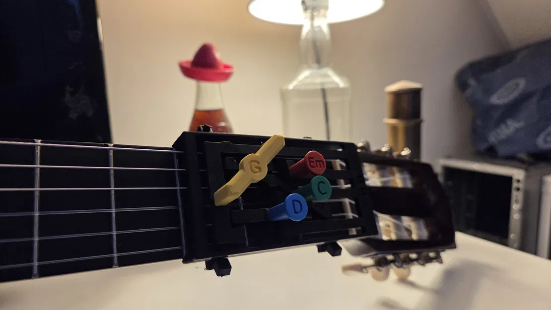 Dụng Cụ Hỗ Trợ Hợp Âm Guitar Em C G D Đơn Giản - Image 2