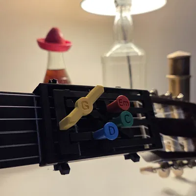 Dụng Cụ Hỗ Trợ Hợp Âm Guitar Em C G D Đơn Giản