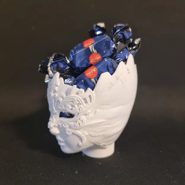 Mặt nạ trang trí làm chỗ cắm bút/kẹo - Image 5