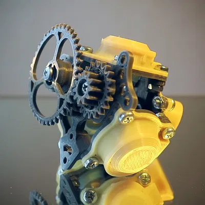 Động cơ Vòng xoay chạy bằng Bong bóng