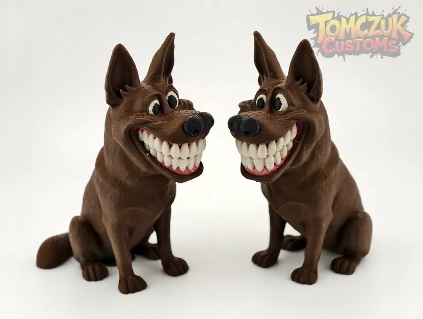 Mô hình Chó chăn cừu Đức Ngộ Nghĩnh (Đa sắc) - Image 1