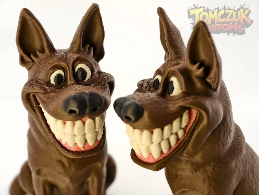 Mô hình Chó chăn cừu Đức Ngộ Nghĩnh (Đa sắc) - Image 5