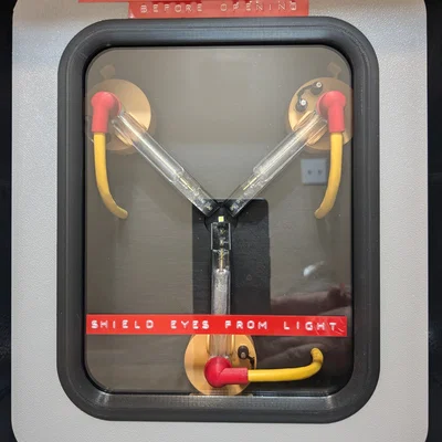 Mô hình 3D Flux Capacitor