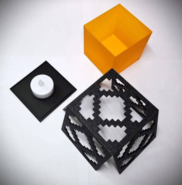 Đèn Redstone Minecraft - Đèn Tealight Bambu (không cần keo) - Image 6