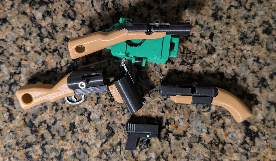 Bộ sưu tập súng airsoft nhỏ nhất thế giới - Image 1