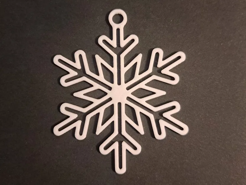 Móc Trang Trí Bông Tuyết V4 - Image 1