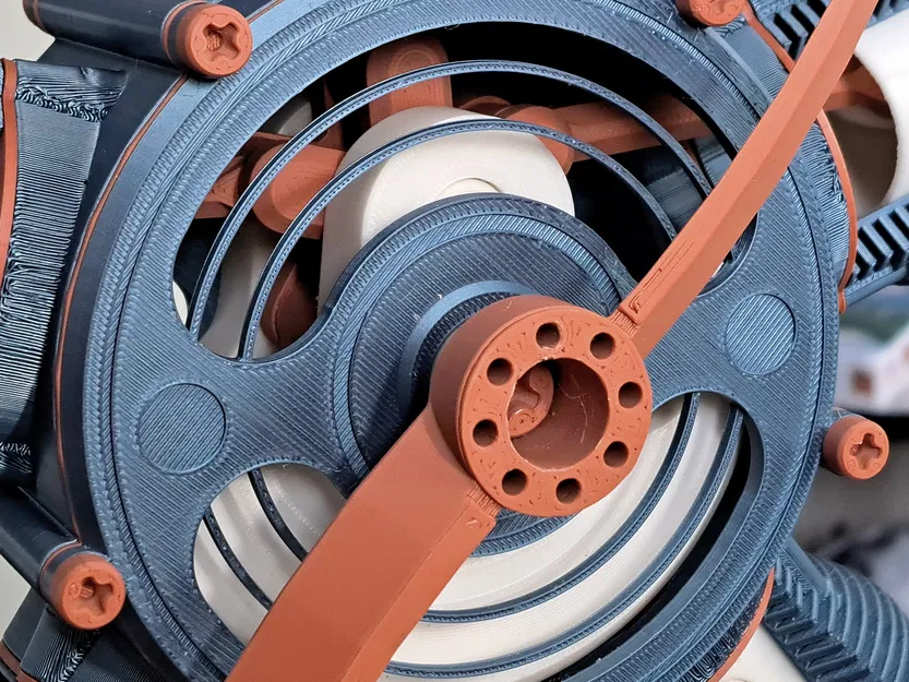 Mô hình Động cơ Radial 5 Xi-lanh - Image 4