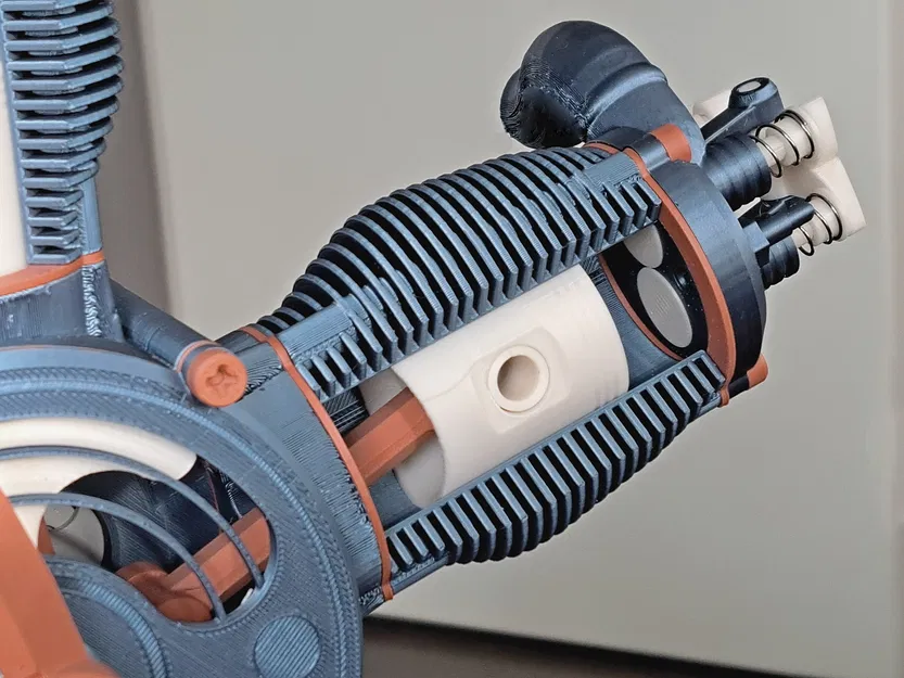 Mô hình Động cơ Radial 5 Xi-lanh - Image 5