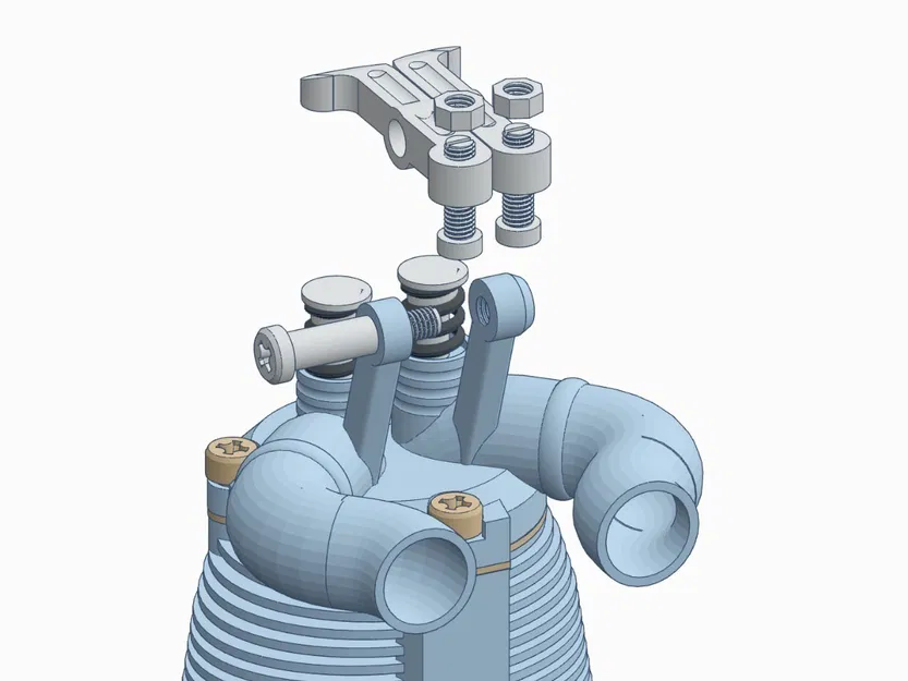 Mô hình Động cơ Radial 5 Xi-lanh - Image 14