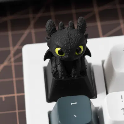 Keycap Rồng Night Fury