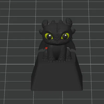 Keycap Rồng Night Fury