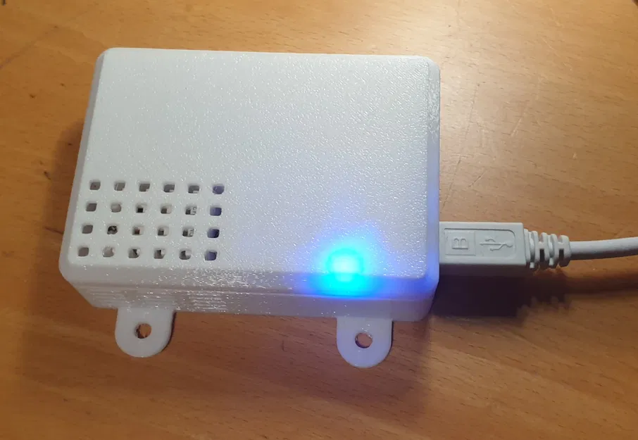 Vỏ Cảm Biến Độ Ẩm (DHT22, Wemos D1 mini) Có Khay Pin - Image 2