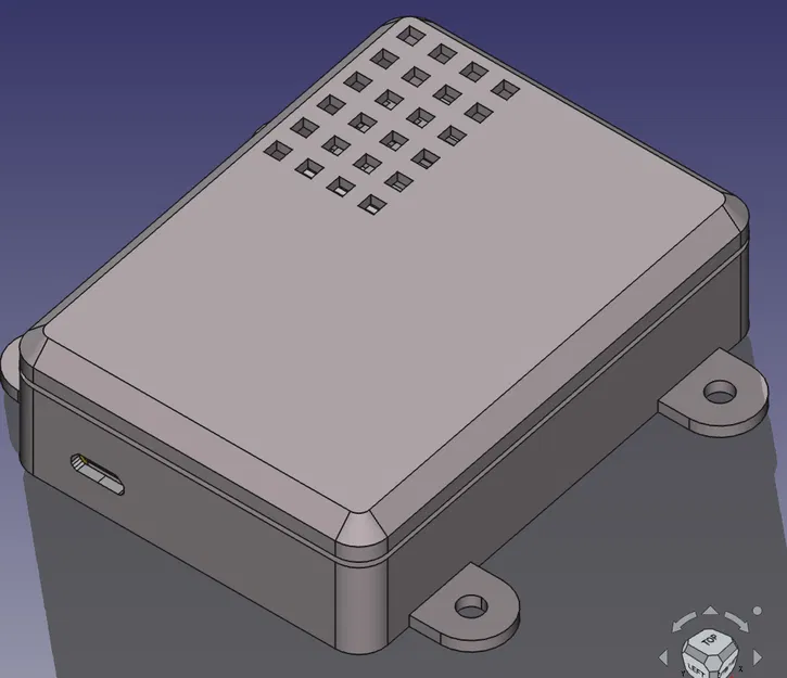 Vỏ Cảm Biến Độ Ẩm (DHT22, Wemos D1 mini) Có Khay Pin - Image 3