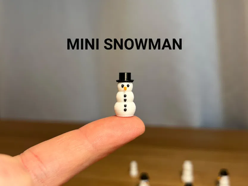 Người Tuyết Tí Hon Mini Snowman - Image 1