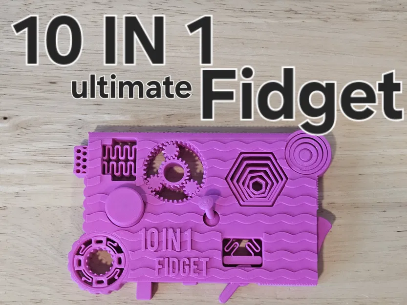 Đồ chơi Fidget 10 trong 1 tối thượng! - Image 1