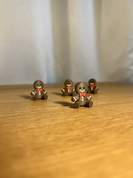 Ông Già Noel Bánh Gừng Ngồi Mini - Image 2