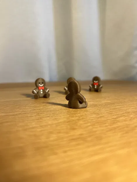 Ông Già Noel Bánh Gừng Ngồi Mini - Image 3