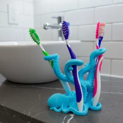 Octopus Bàn Chải Đánh Răng - Trang Trí Nhà Cửa