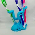 Octopus Bàn Chải Đánh Răng - Trang Trí Nhà Cửa - Thumbnail 2