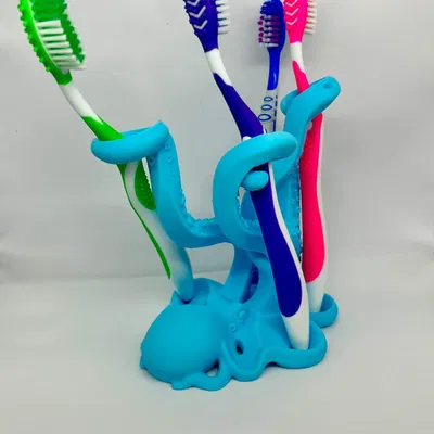 Octopus Bàn Chải Đánh Răng - Trang Trí Nhà Cửa