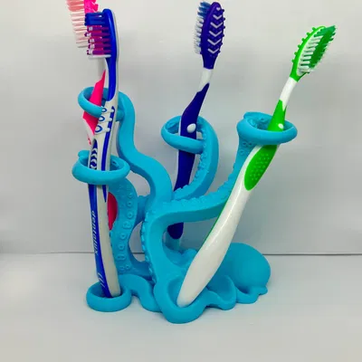 Octopus Bàn Chải Đánh Răng - Trang Trí Nhà Cửa