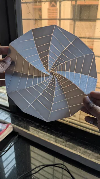Mô hình Starshade origami in 3D - Image 1