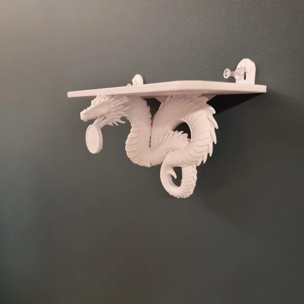 Kệ Rồng Trang Trí Tường - Mẫu Kệ Độc Đáo - Image 1