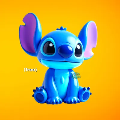 MIỄN PHÍ STL Stitch – Mô Hình Fan Art Chibi Dễ Thương – Chó Ngoài Hành Tinh Đáng Yêu Để In FDM & Resin