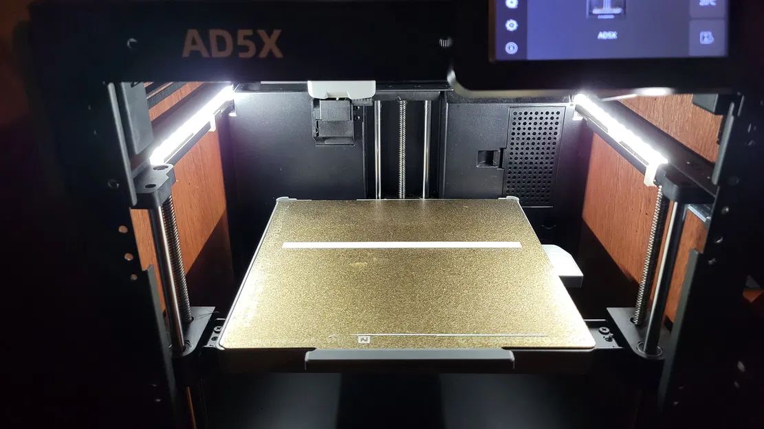 Mod Đèn LED Flashforge AD5X – Tích Hợp Rãnh Cáp - Image 5